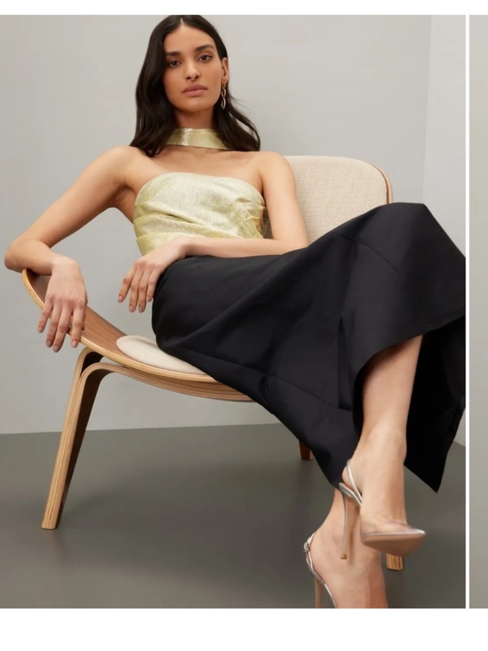 Rosie Assoulin Vampire Formal Midi Dress